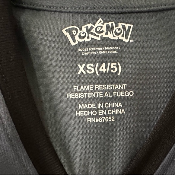 Pokémon | NWT Little Boys 2 Piece Pikachu Character Pajama Set Size 4/5 - Picture 5 of 6